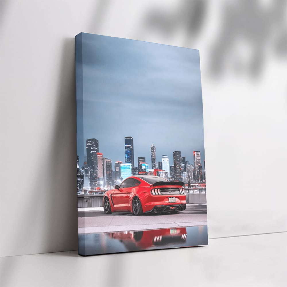 Mustang Shelby GT500 Roars in Urban Jungle - Power Unleashed