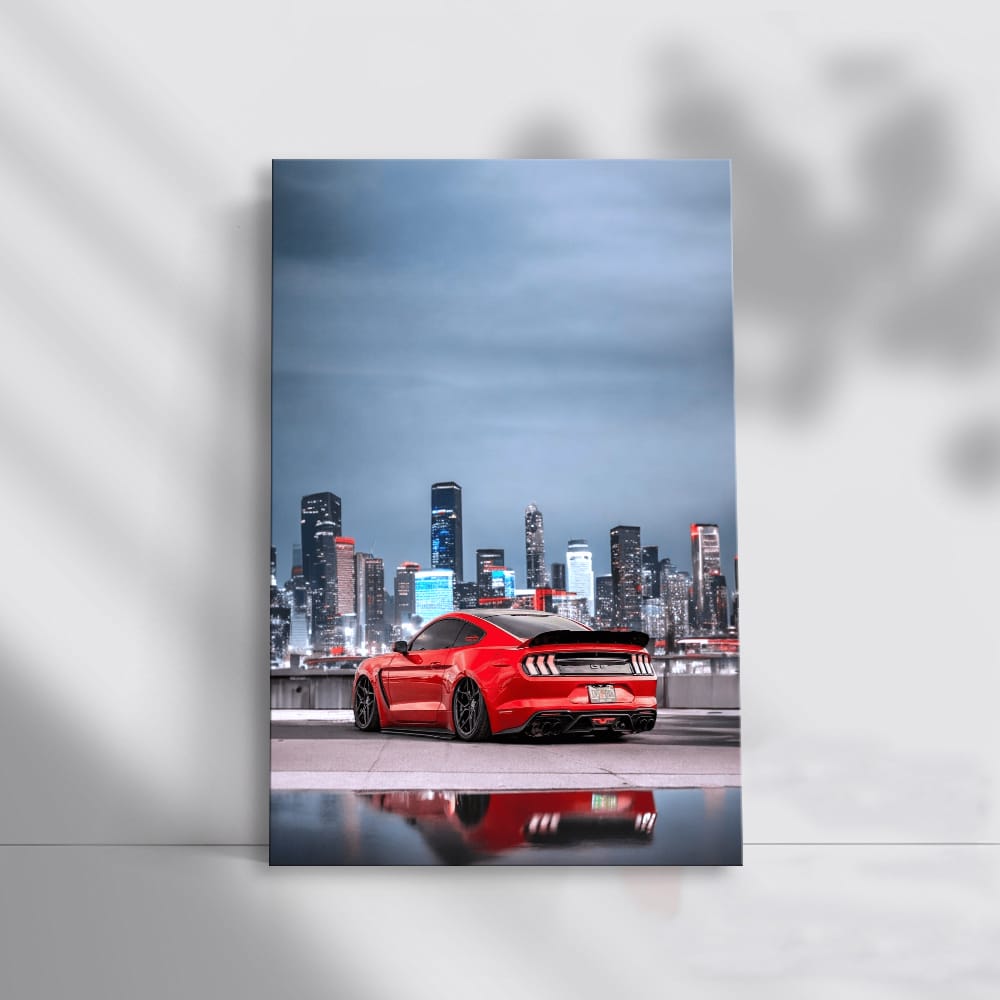 Mustang Shelby GT500 Roars in Urban Jungle - Power Unleashed