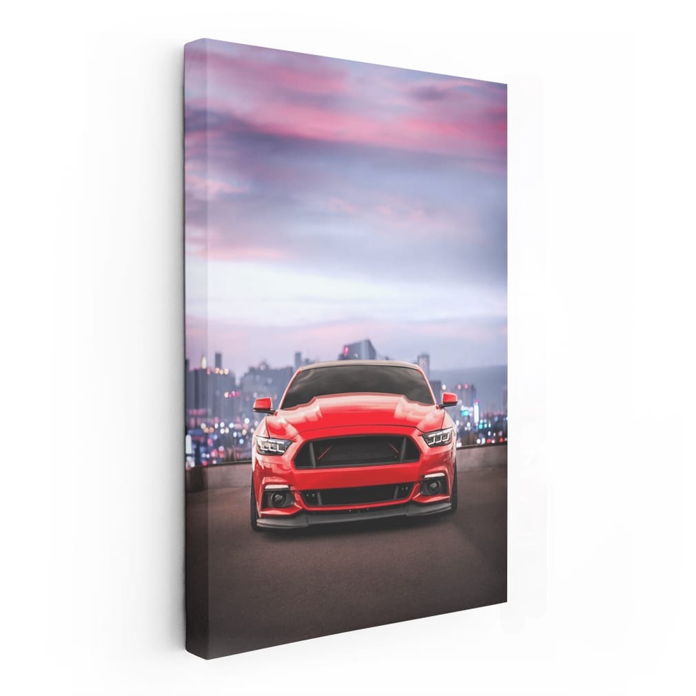 Shelby GT500 in Urban Setting - Unleash Power