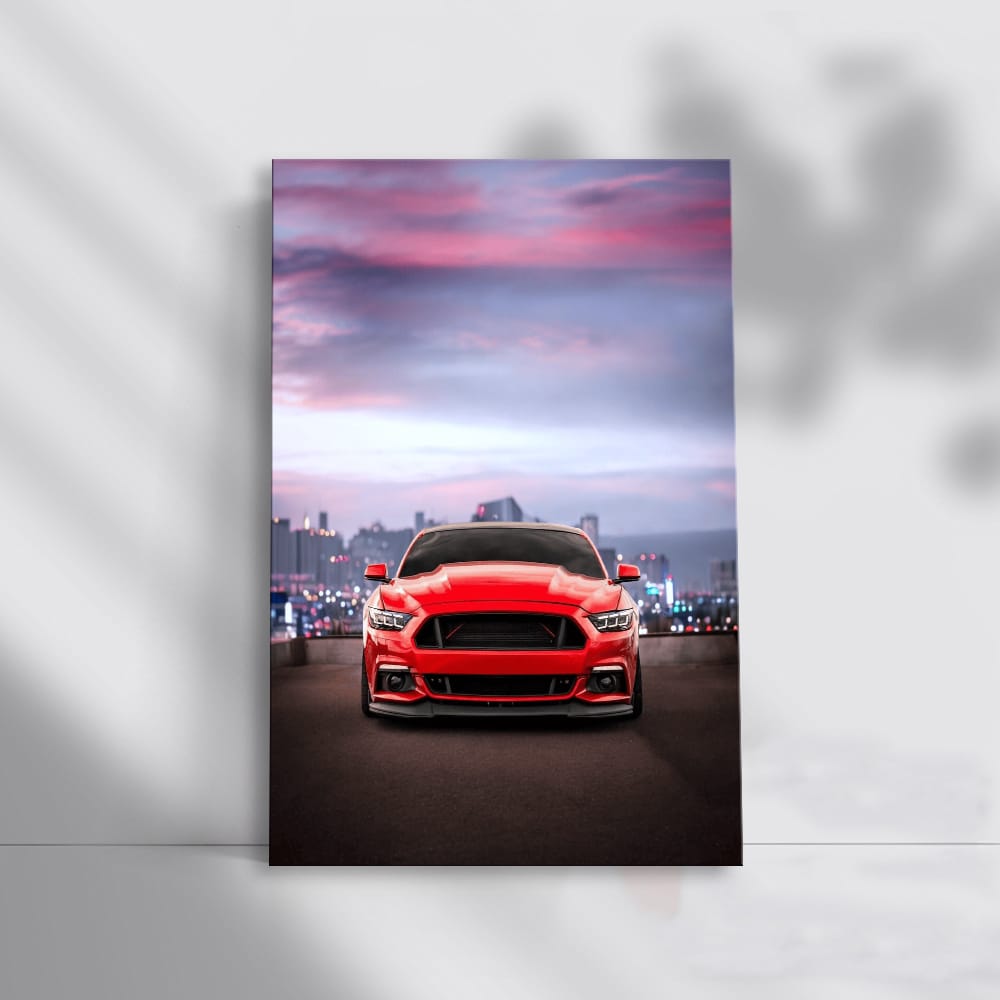 Shelby GT500 in Urban Setting - Unleash Power