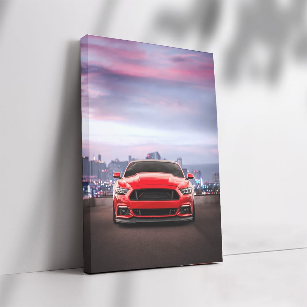 Shelby GT500 in Urban Setting - Unleash Power