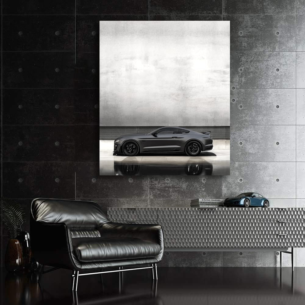 Mustang Shelby GT500 - Concrete Wall Powerhouse