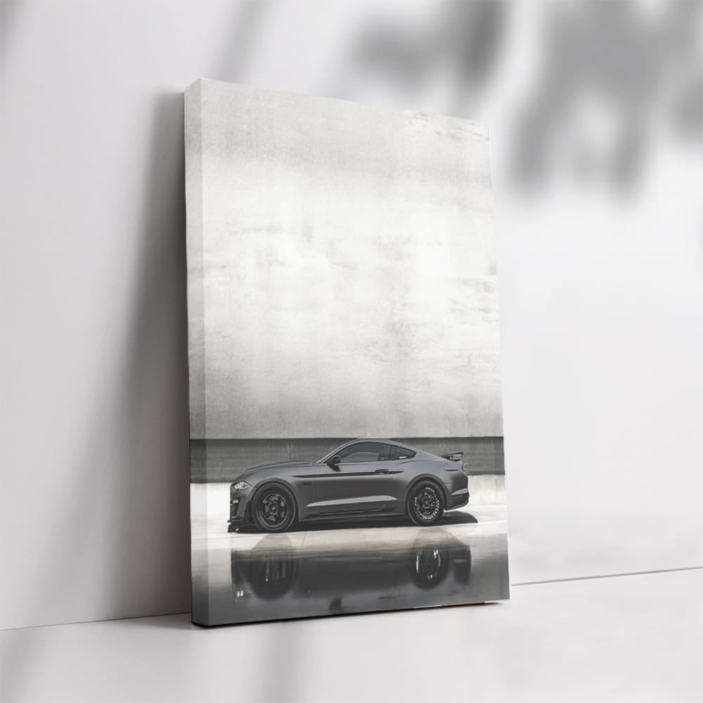 Mustang Shelby GT500 - Concrete Wall Powerhouse