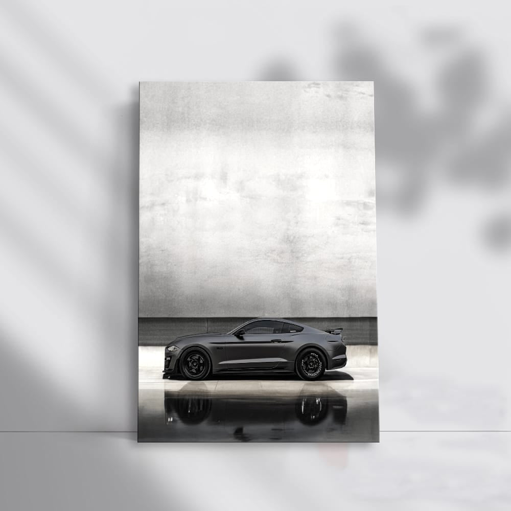 Mustang Shelby GT500 - Concrete Wall Powerhouse