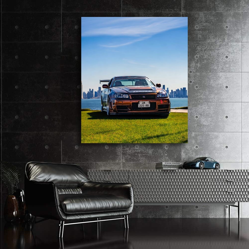 Nissan Skyline GT-R R34 in New York - Iconic Street Racer