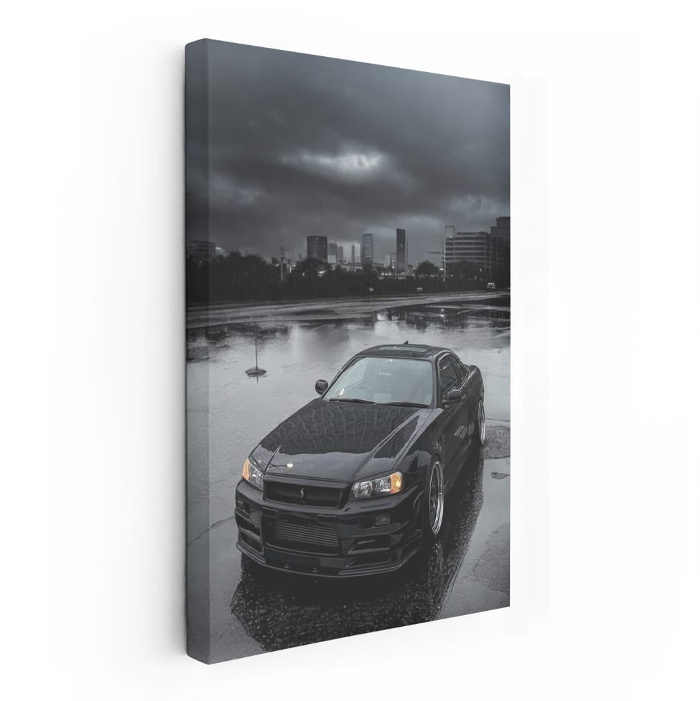 Nissan R34 GT-R Skyline Rainstorm - Iconic Speed Machine