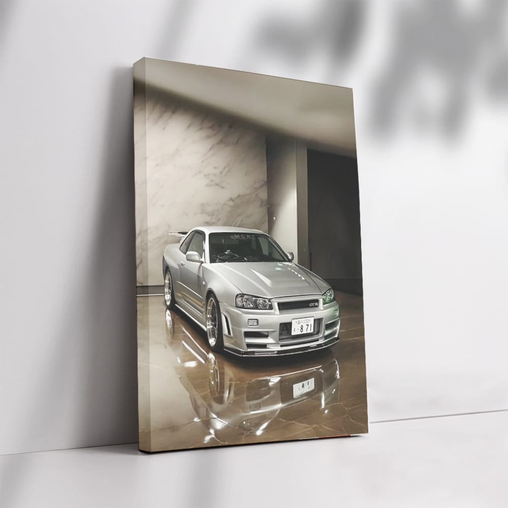 Nissan R34 GT-R Skyline Marble - Iconic Performance Legend