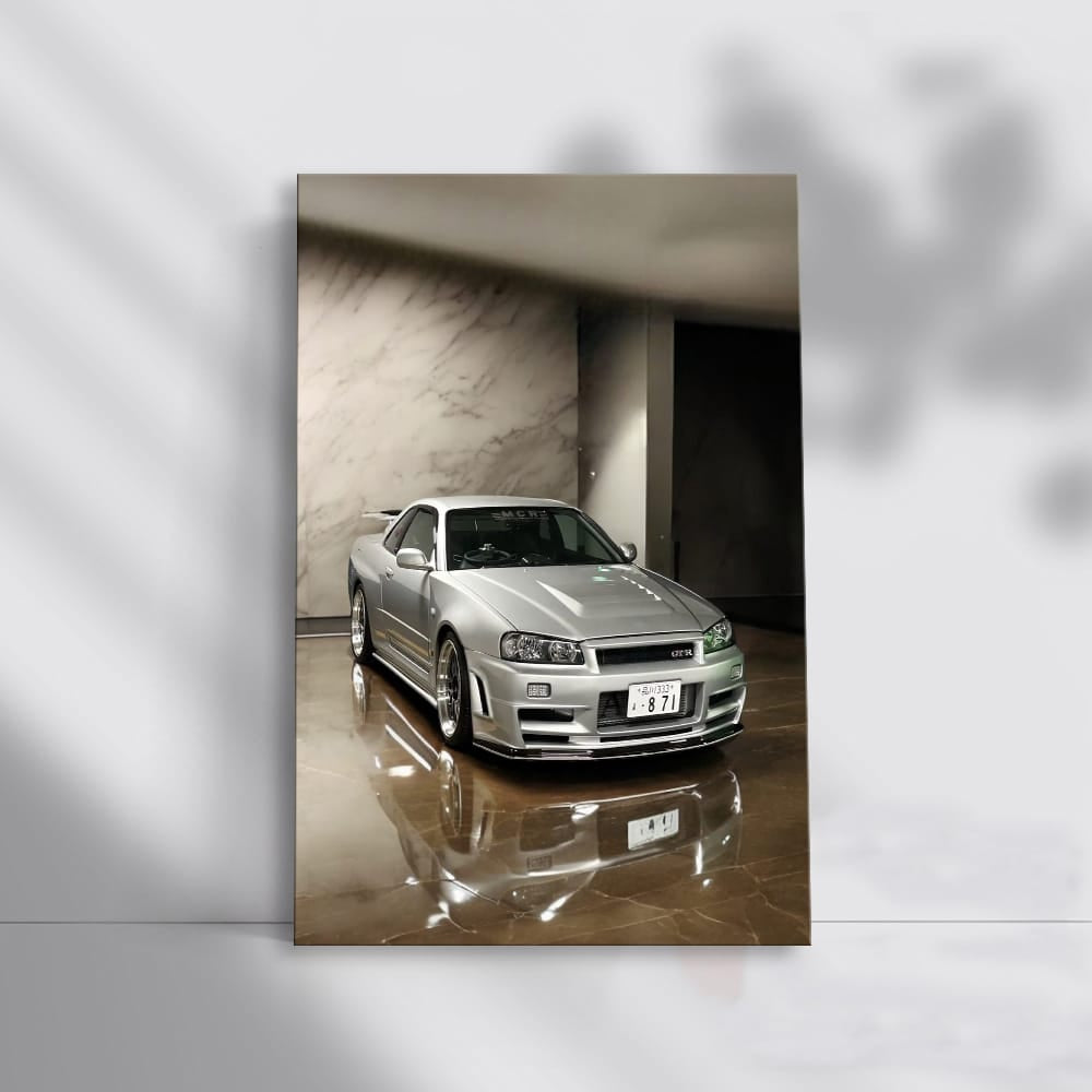 Nissan R34 GT-R Skyline Marble - Iconic Performance Legend