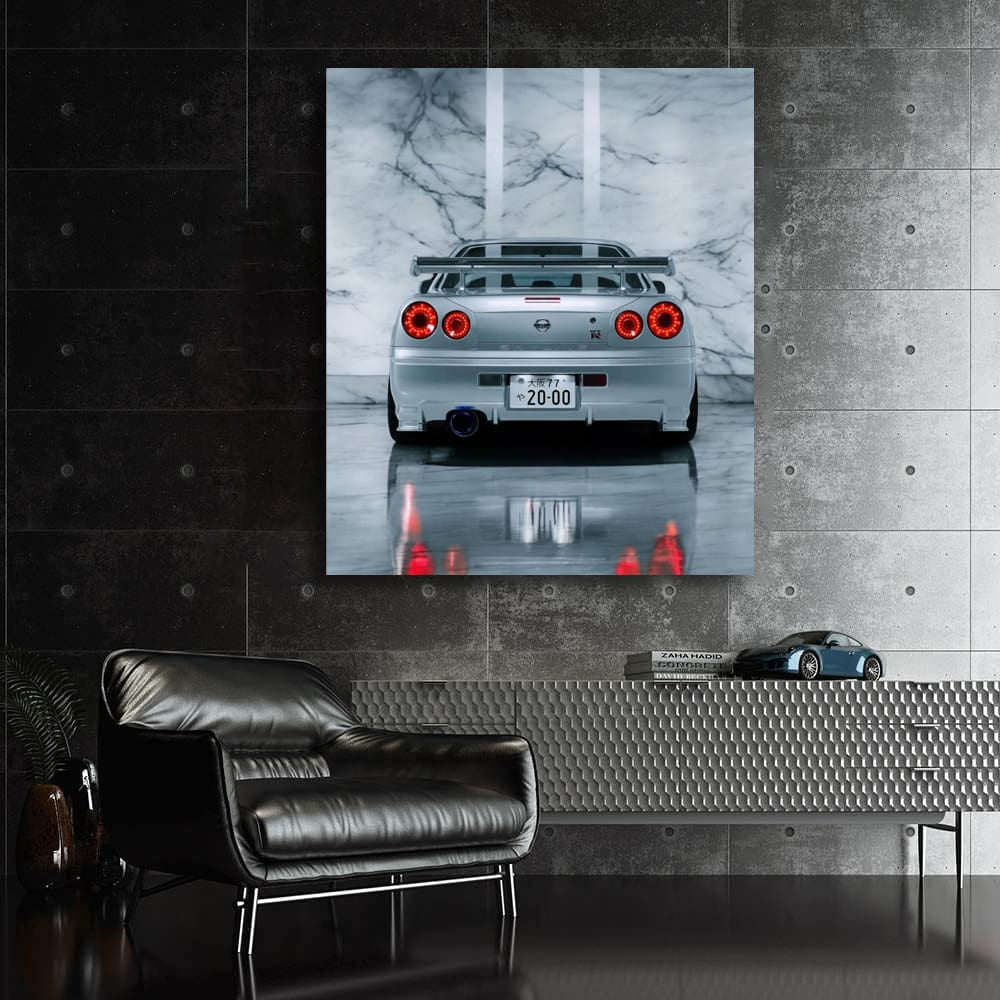 Nissan Skyline GT-R R34 Marble - Icon of Speed and Power