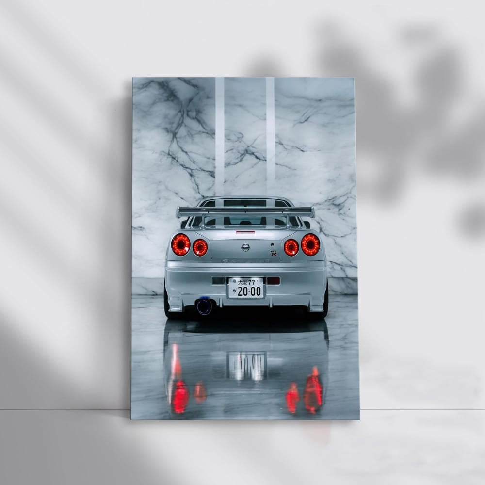 Nissan Skyline GT-R R34 Marble - Icon of Speed and Power