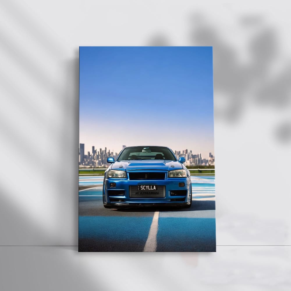 Nissan GT-R R34 Roaming New York Streets - Iconic Powerhouse
