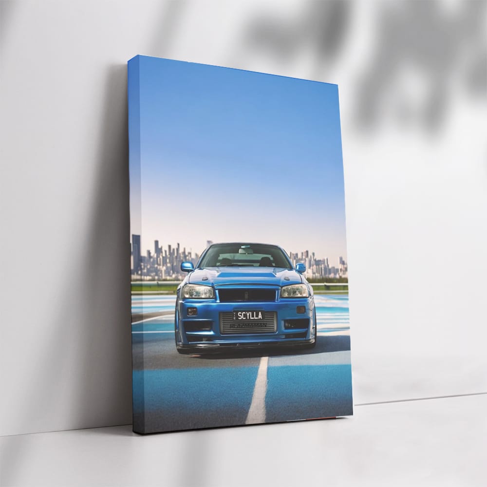 Nissan GT-R R34 Roaming New York Streets - Iconic Powerhouse