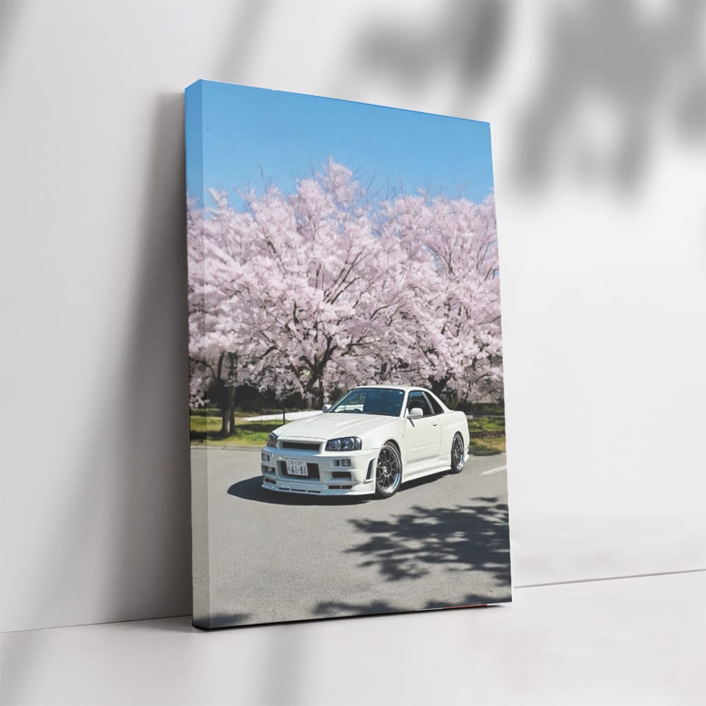 Nissan R34 GT-R Sakura - Iconic Power and Elegance