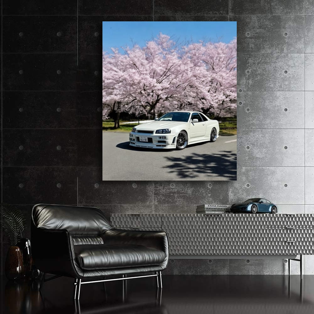 Nissan R34 GT-R Sakura - Iconic Power and Elegance