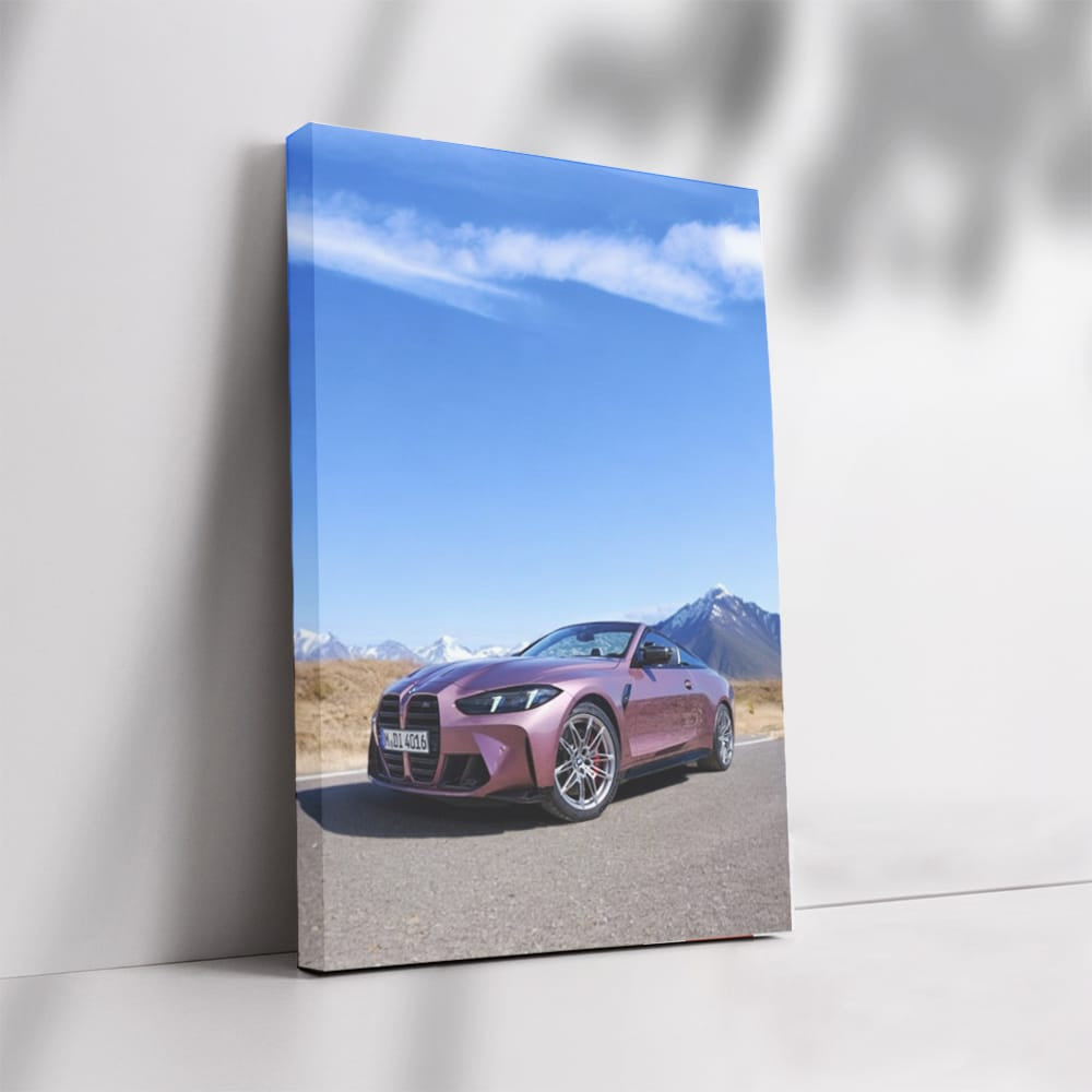 Pink Pearl Bmw M4 Competitio Wall Art