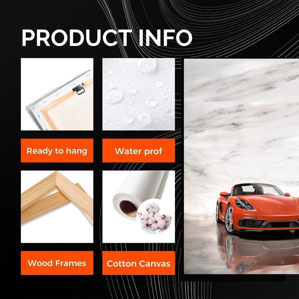 Red Marble Porsche 718 Boxster S - Elegance Meets Power