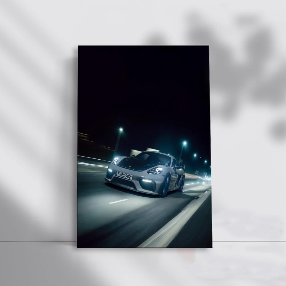 Porsche 718 Cayman GT4 RS at Night - Urban Racer