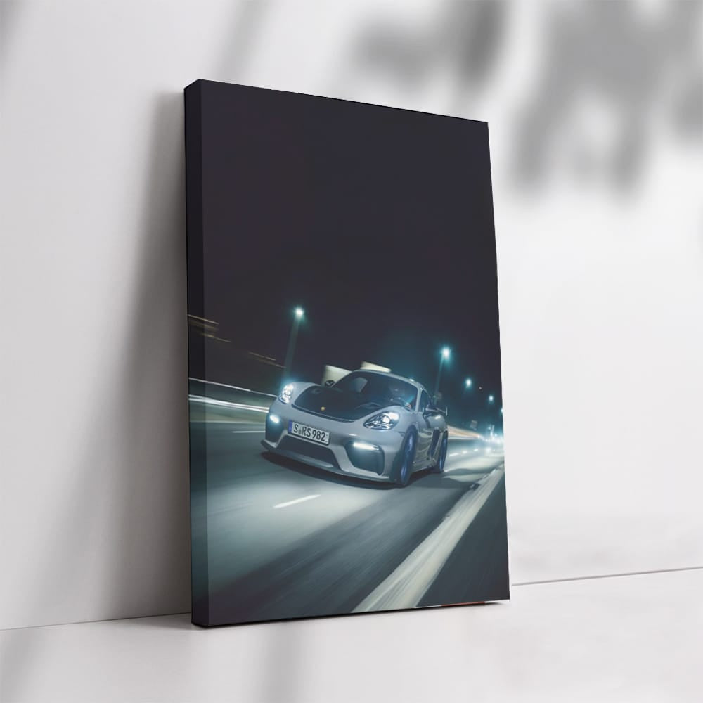 Porsche 718 Cayman GT4 RS at Night - Urban Racer