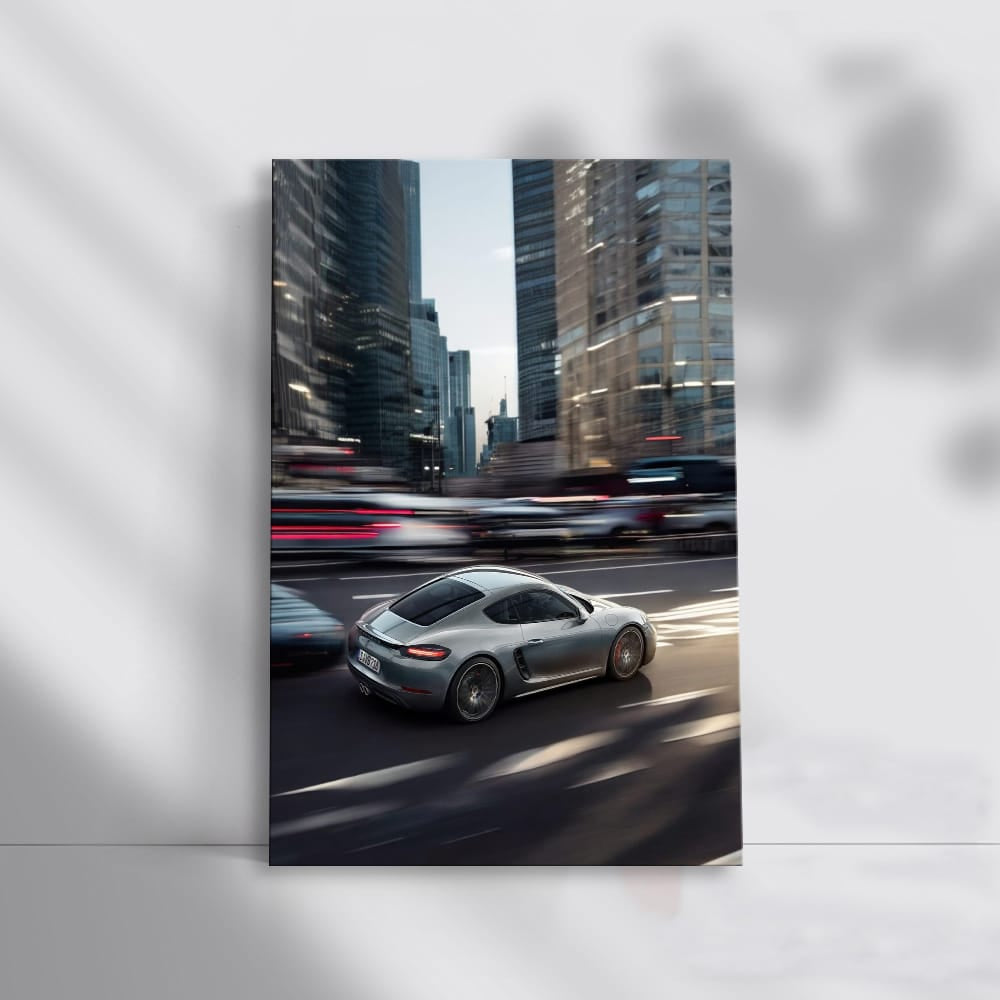 Porsche 718 Cayman S Roaming City - Sleek and Sporty