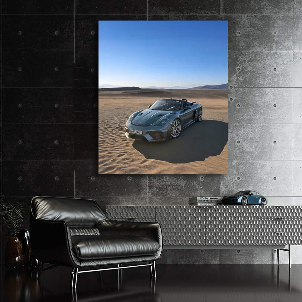 Porsche 718 Spyder RS Roaming Desert - Pure Adrenaline