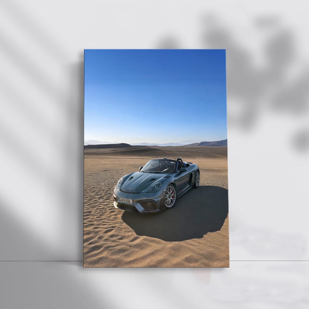 Porsche 718 Spyder RS Roaming Desert - Pure Adrenaline