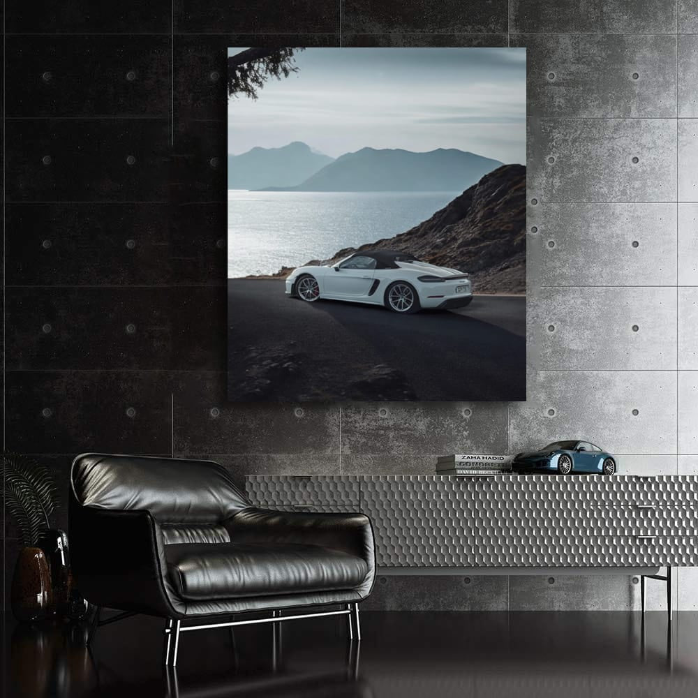 Porsche 718 Spyder with Mountain View - Bold Performance