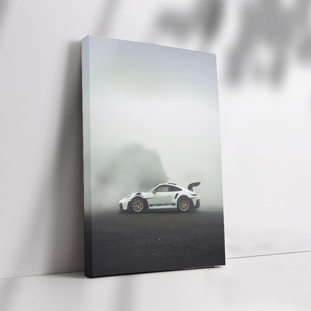 Porsche 911 GT3 RS in Fog - Performance and Precision