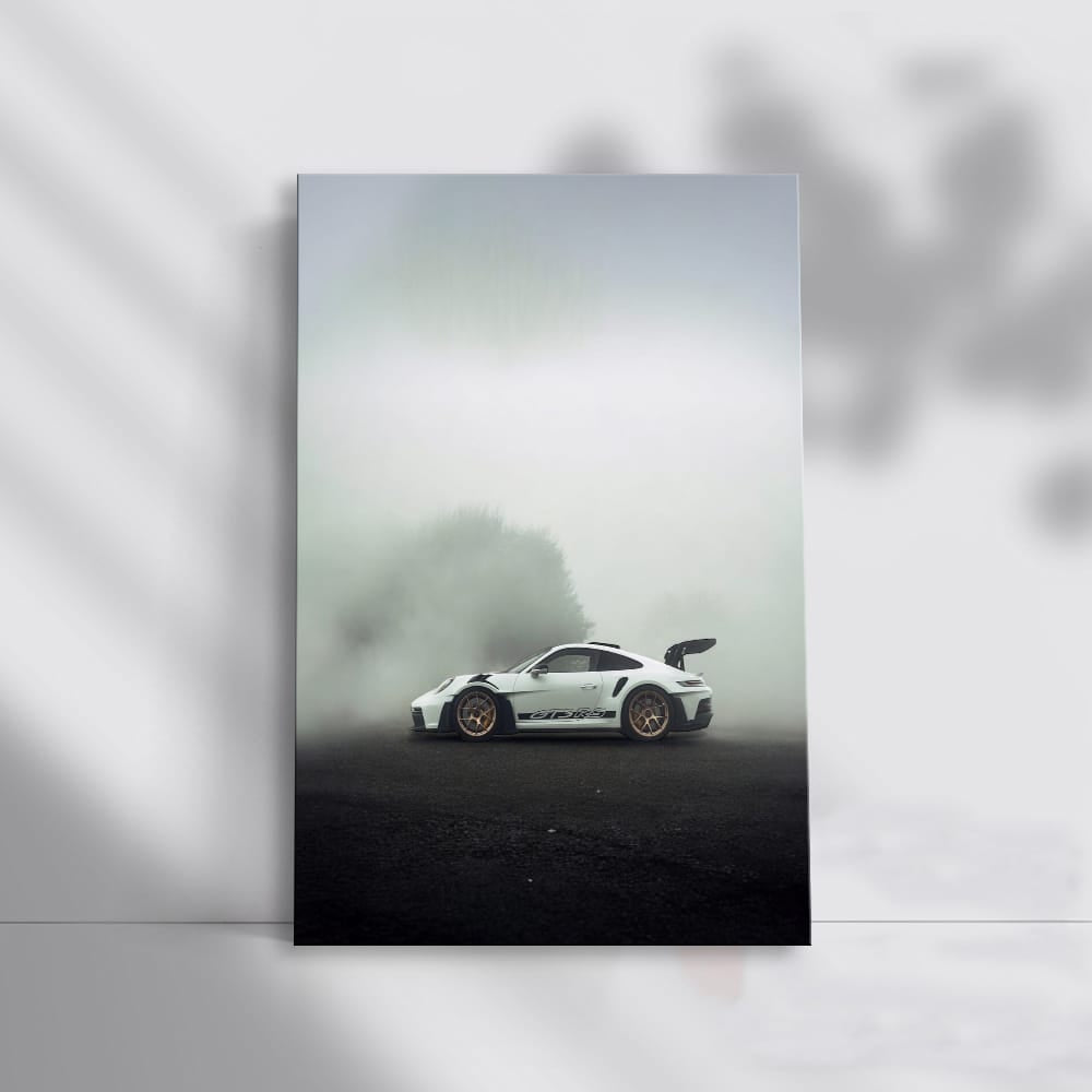 Porsche 911 GT3 RS in Fog - Performance and Precision