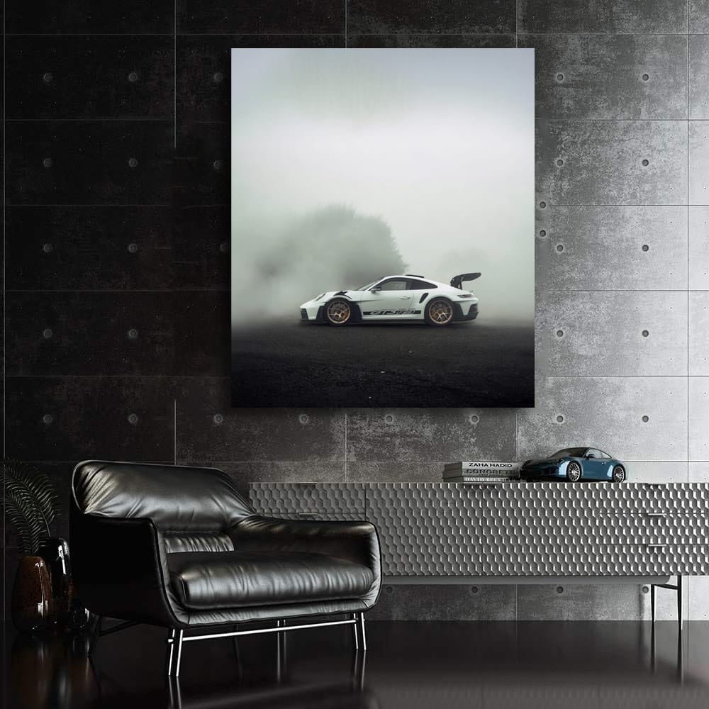 Porsche 911 GT3 RS in Fog - Performance and Precision