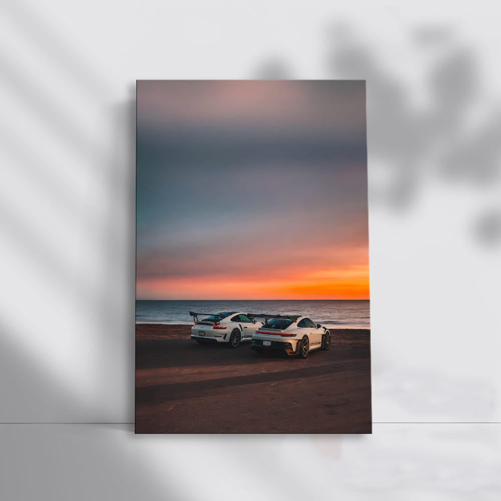 Porsche 911 GT3 RS at Sunset - Speed Meets Elegance