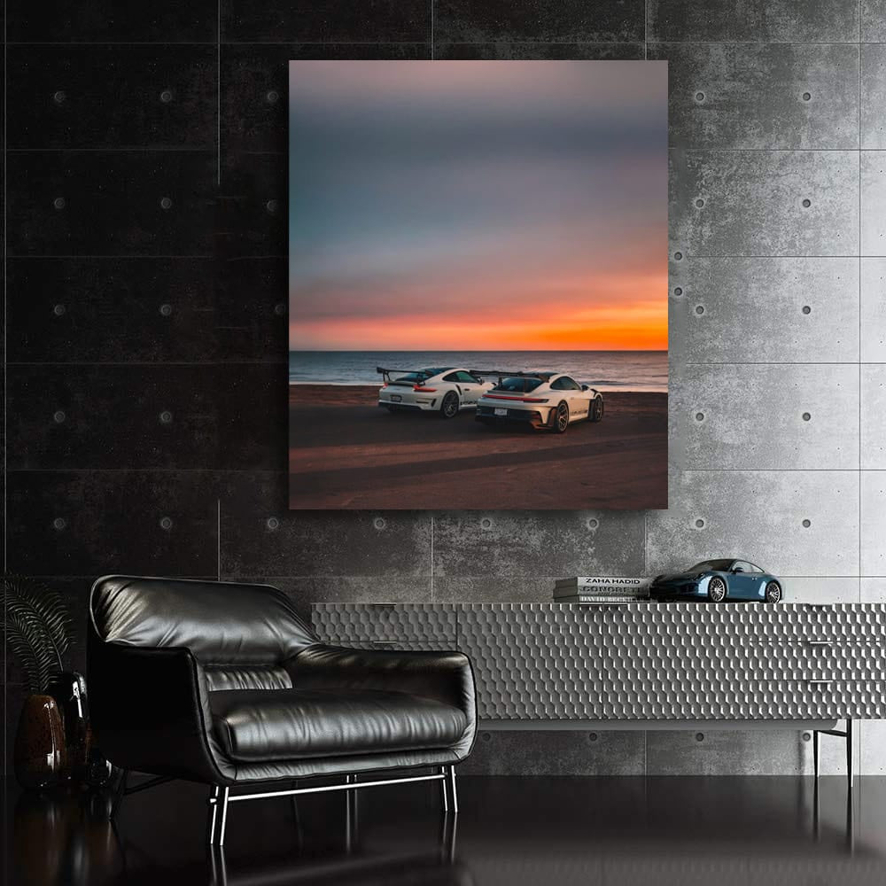 Porsche 911 GT3 RS at Sunset - Speed Meets Elegance