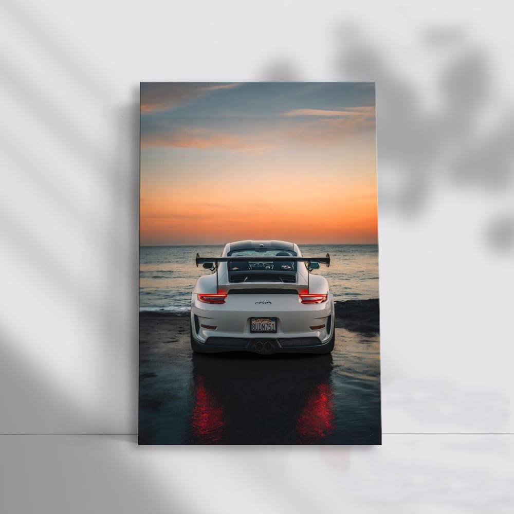Porsche 911 GT3 RS at Sunset - Speed and Elegance Unleashed