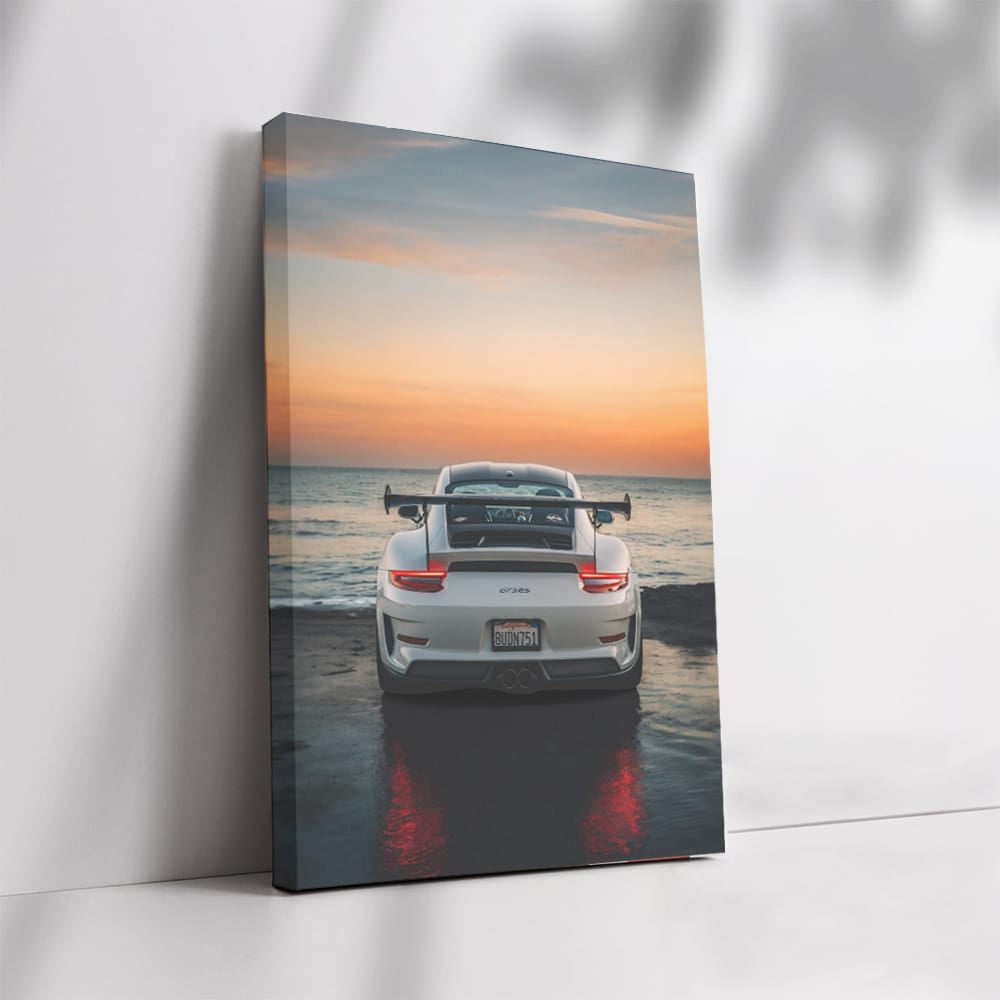 Porsche 911 GT3 RS at Sunset - Speed and Elegance Unleashed