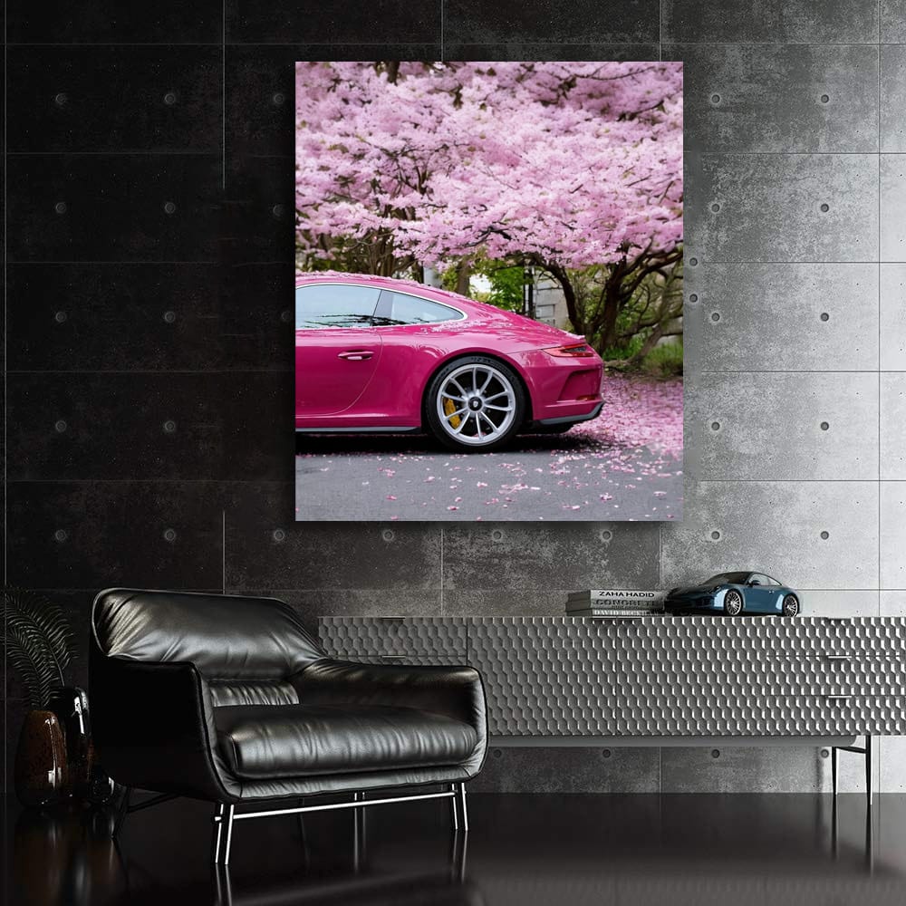 Porsche 911 in Sakura Pink - Elegance Meets Speed