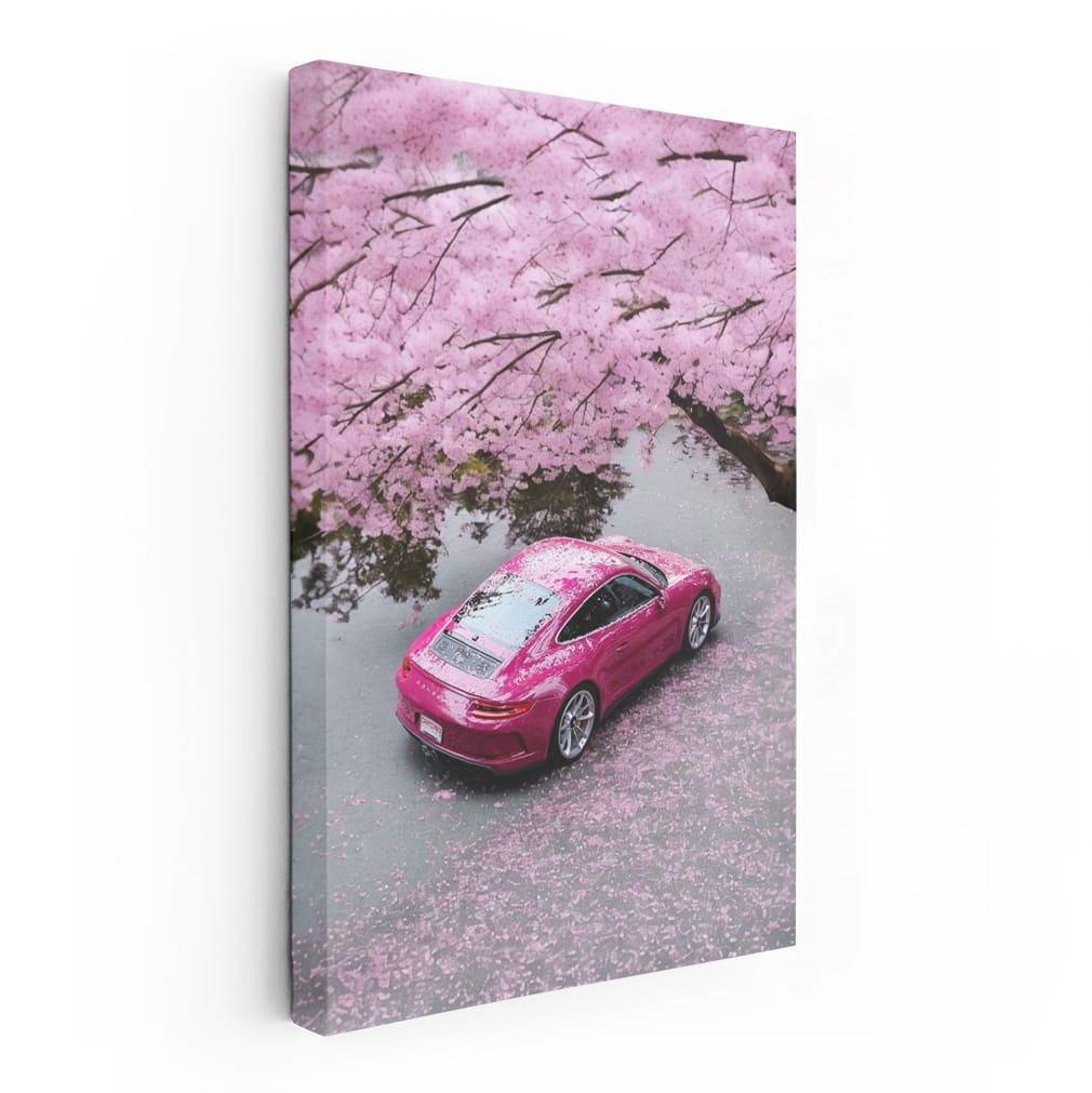 Porsche 911 in Sakura Pink - Iconic Elegance Captured