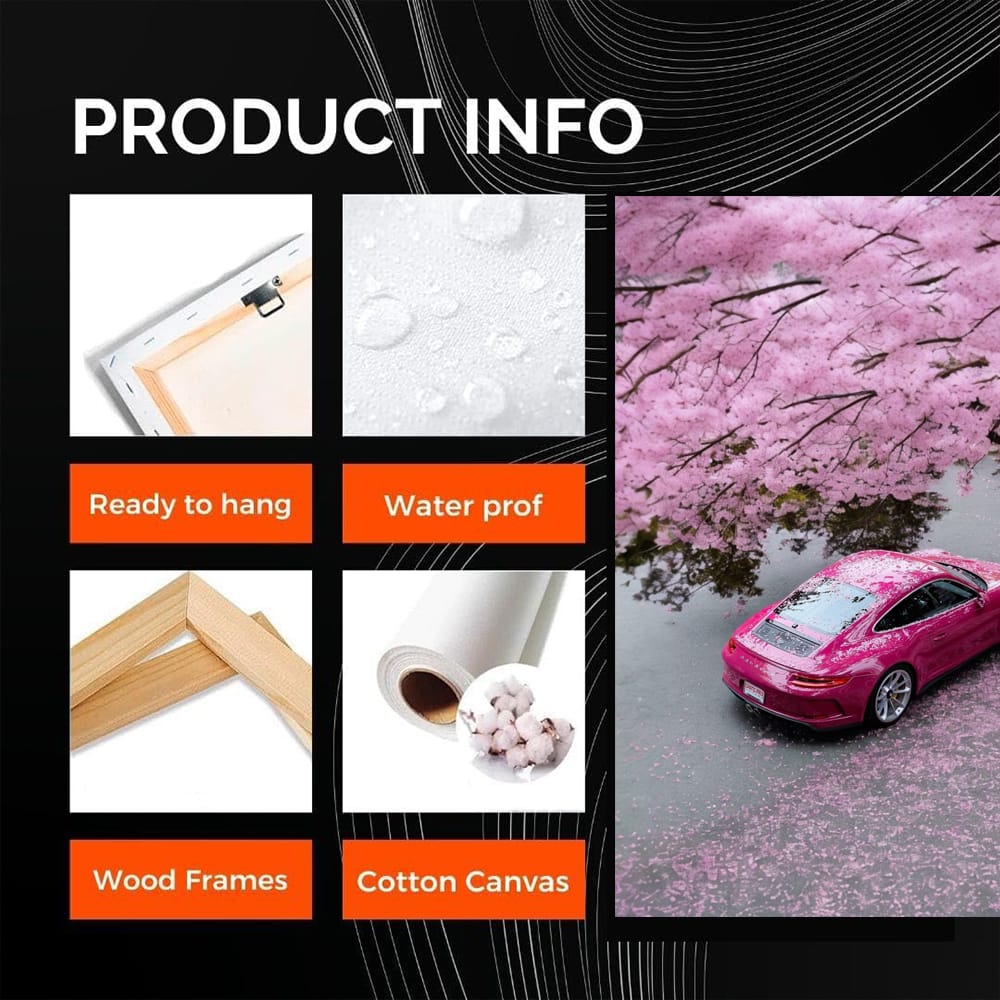 Porsche 911 in Sakura Pink - Iconic Elegance Captured