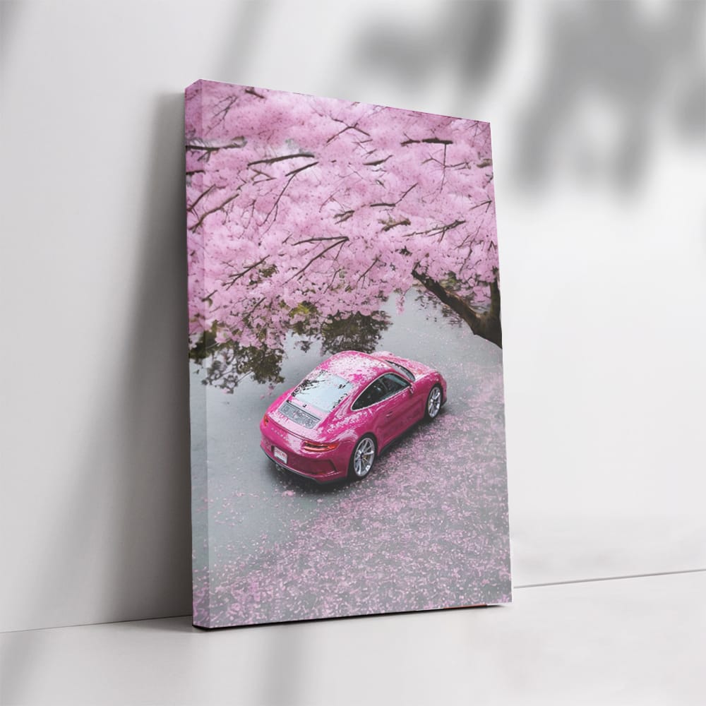 Porsche 911 in Sakura Pink - Iconic Elegance Captured