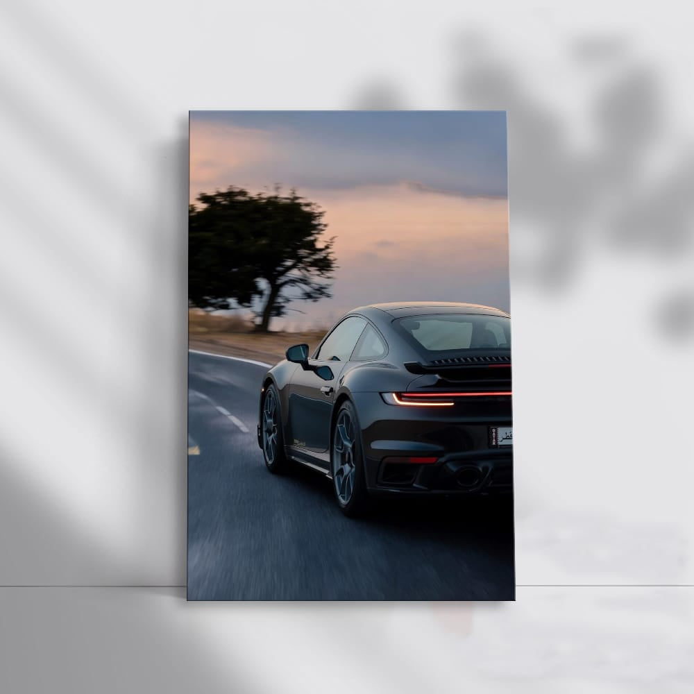 Black Porsche 911 Speedster in Nature - Pure Elegance on Wheels