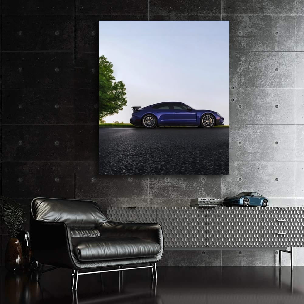 Black Porsche 911 Speedster in Nature - Elegance and Power