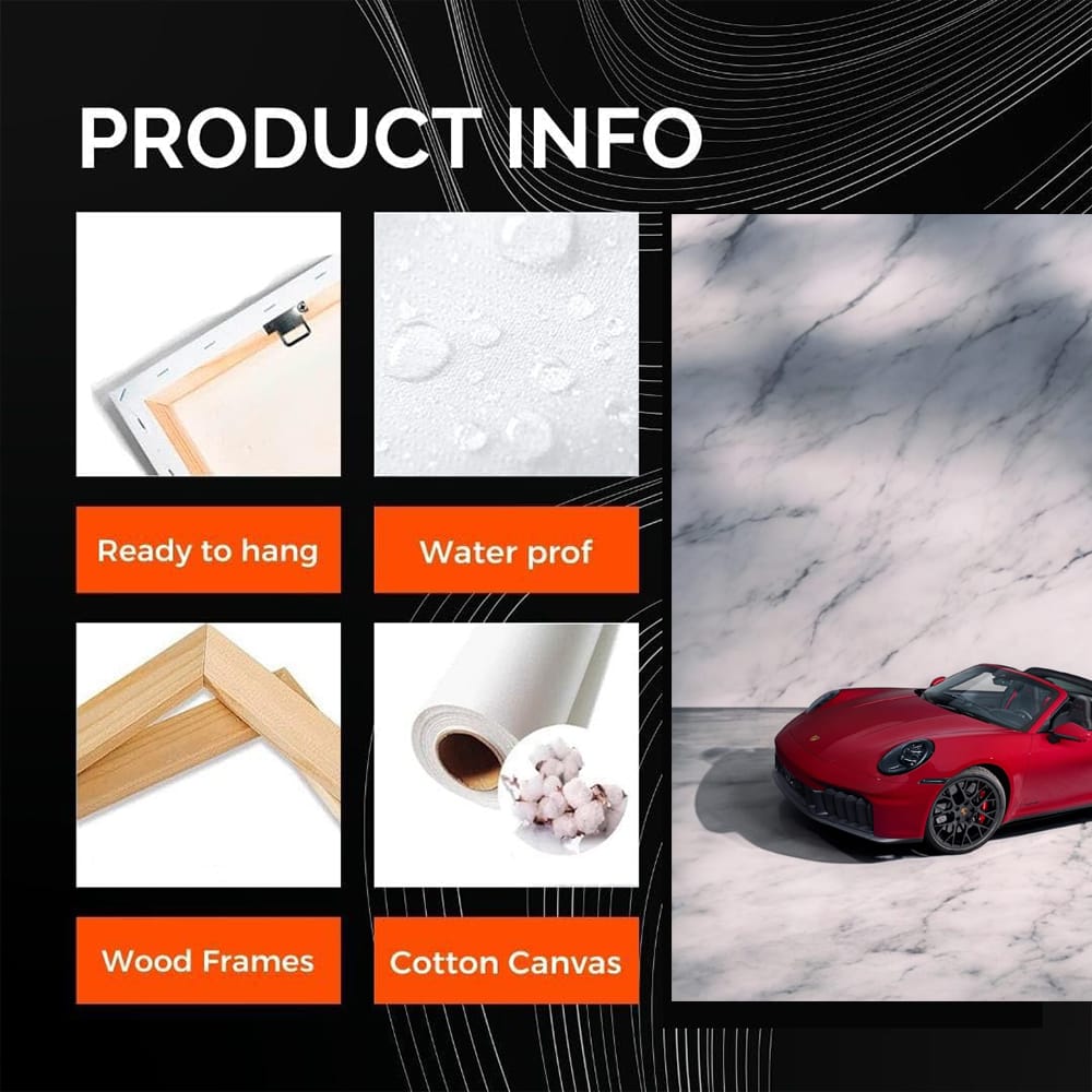 Porsche 911 Targa Marble - Exquisite Elegance in Motion