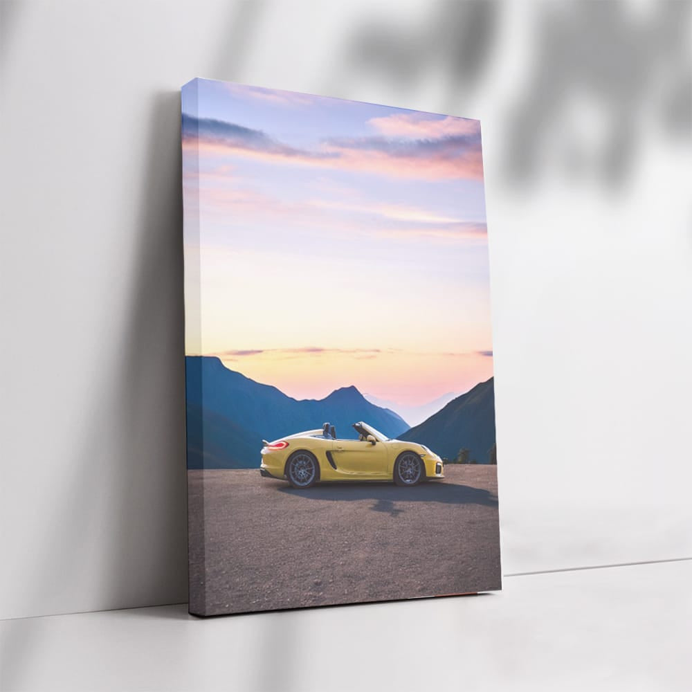 Porsche 911 Turbo Cabriolet at Sunset - Ultimate Driving Thrill