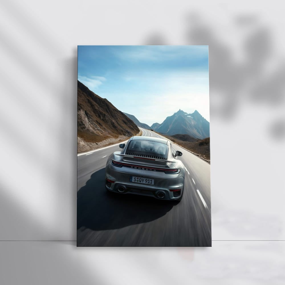 Porsche 911 Turbo S Roars Through Mountain Peaks - Pure Power