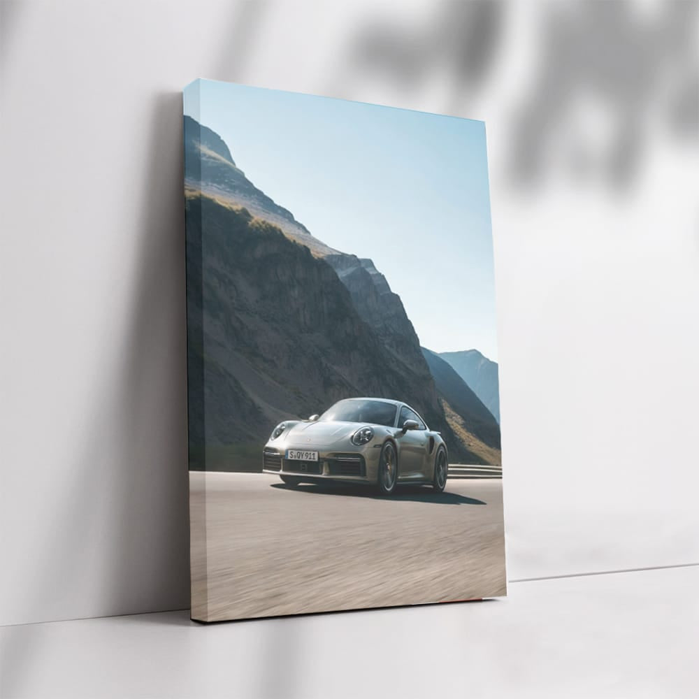 Porsche 911 Turbo S Roars Through Mountain Roads - Pure Power