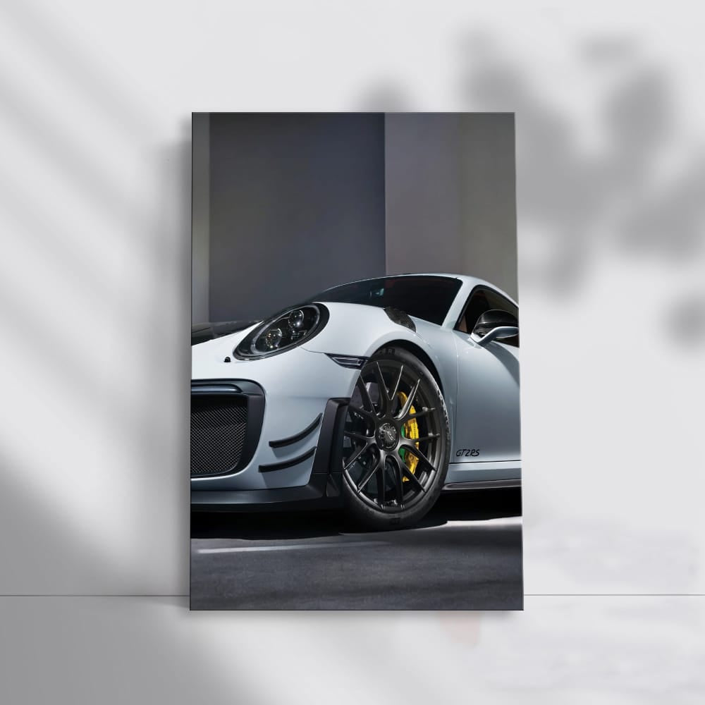 Porsche 911 Resting in Garage - Icon of Performance and Style