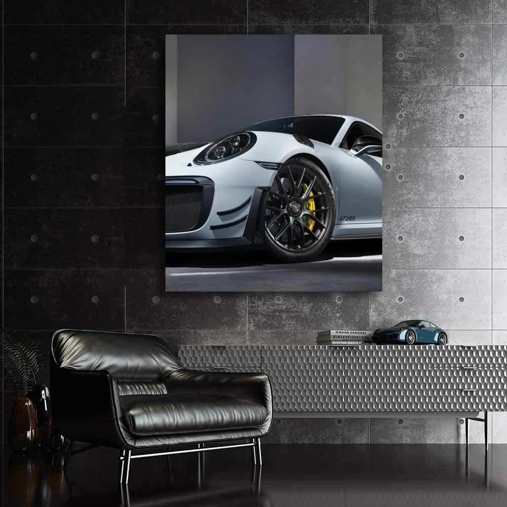 Porsche 911 Resting in Garage - Icon of Performance and Style