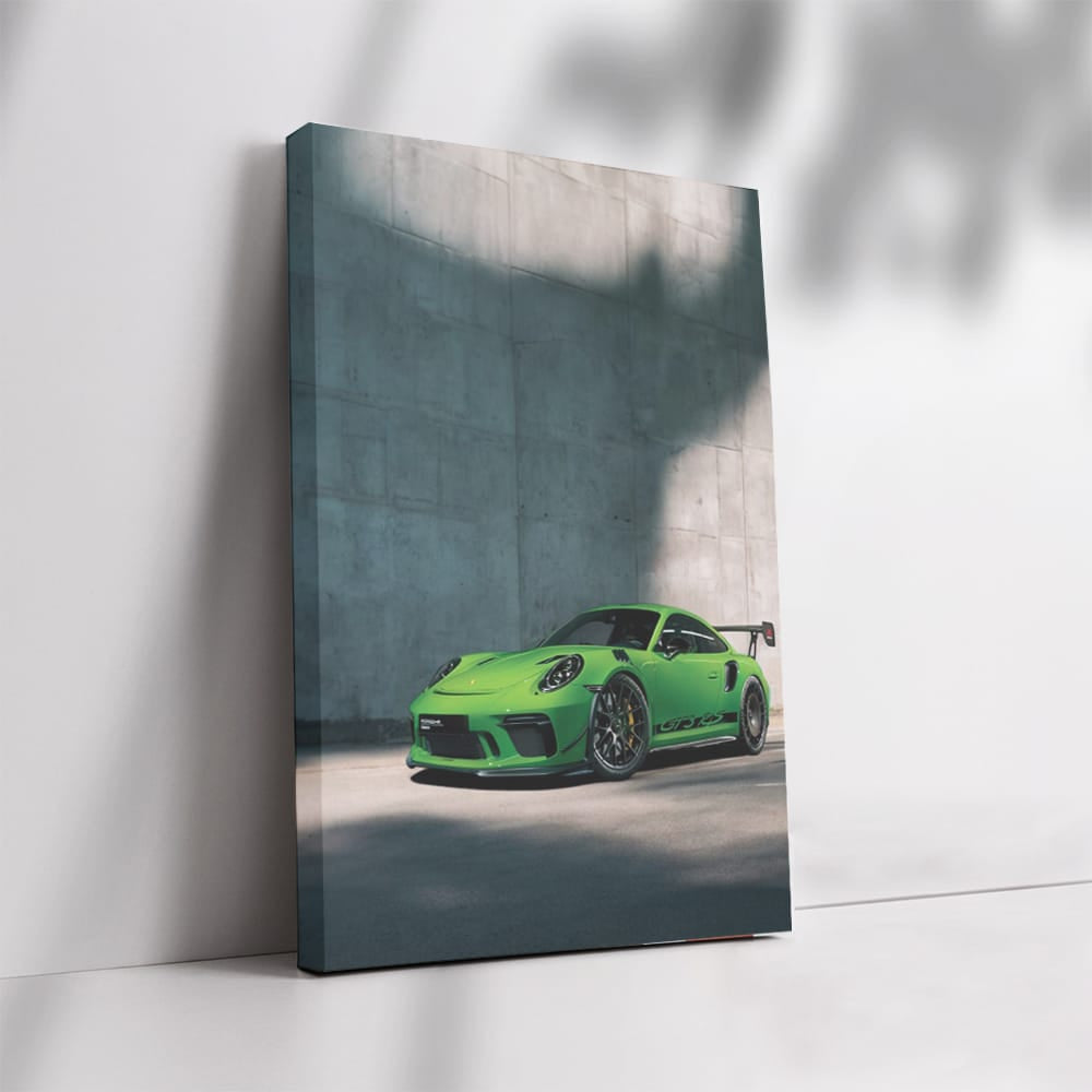 Porsche 911 Parked in Garage - Sleek and Timeless Design