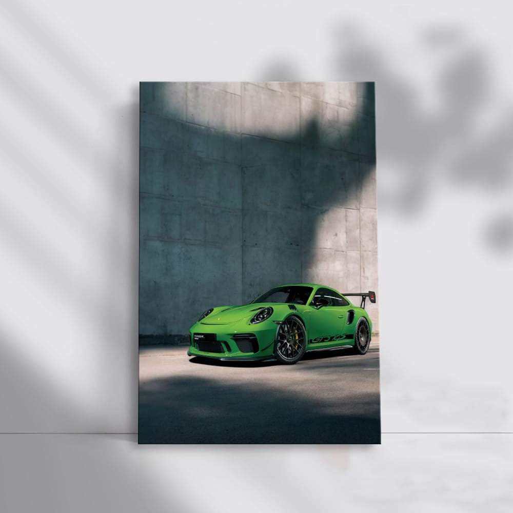 Porsche 911 Parked in Garage - Sleek and Timeless Design