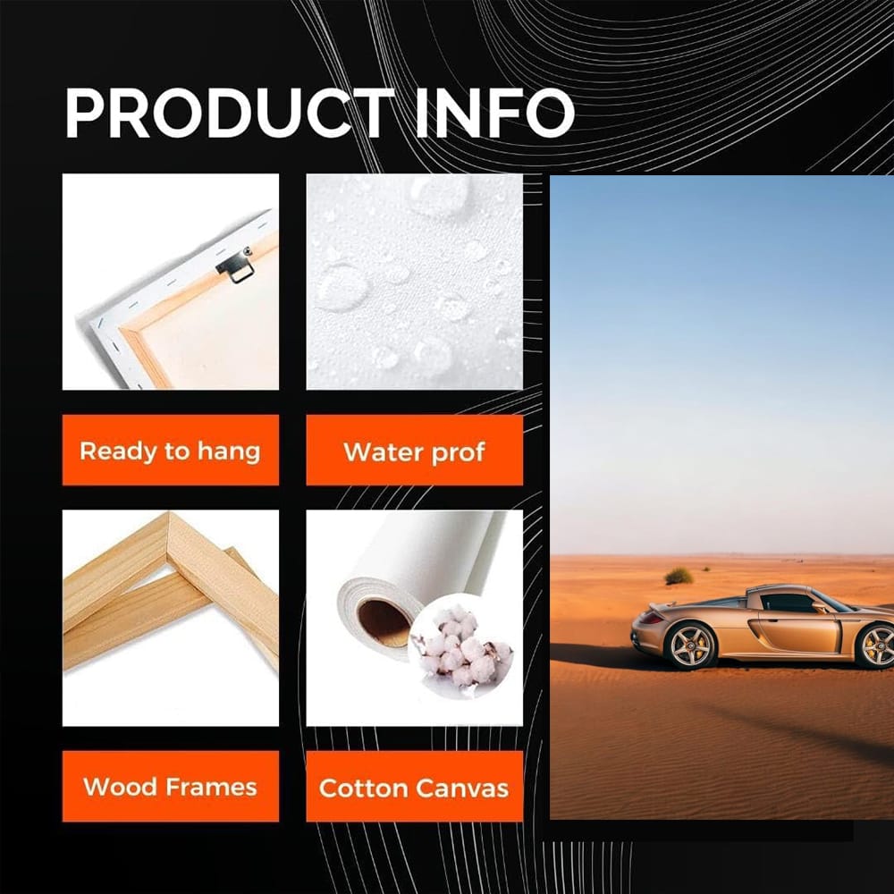 Porsche 980 Carrera Glides Through Desert - Speed and Elegance