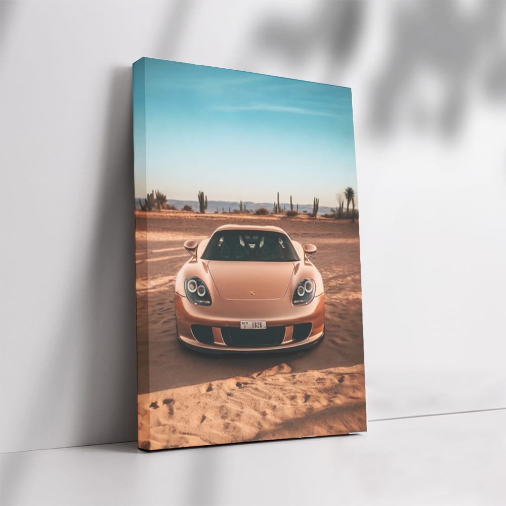 Porsche 980 Carrera Roaring Through Desert - Unleash Adventure