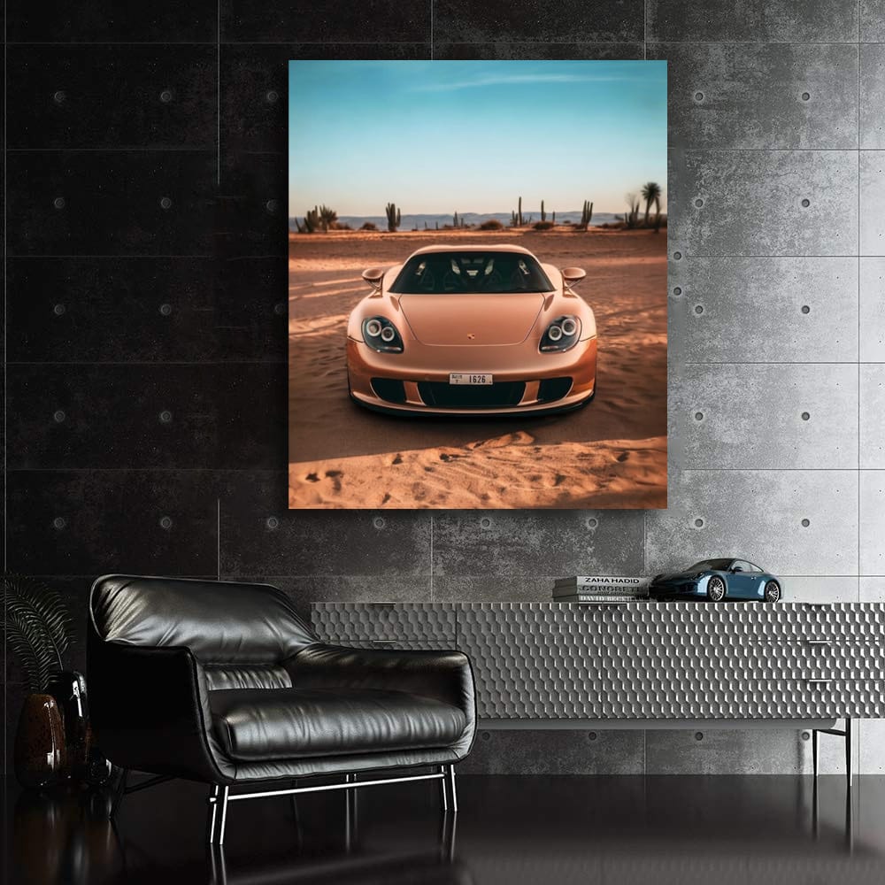 Porsche 980 Carrera Roaring Through Desert - Unleash Adventure